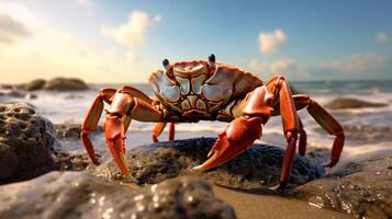 AI generated crab high quality image photo