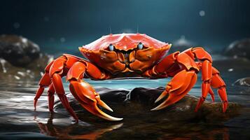 AI generated crab high quality image photo