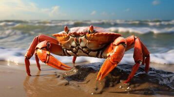 AI generated crab high quality image photo