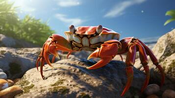 AI generated crab high quality image photo