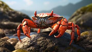 AI generated crab high quality image photo