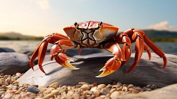 AI generated crab high quality image photo