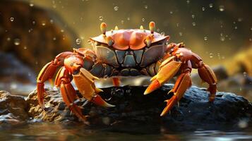 AI generated crab high quality image photo