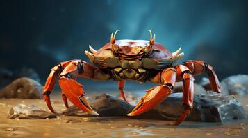 AI generated crab high quality image photo