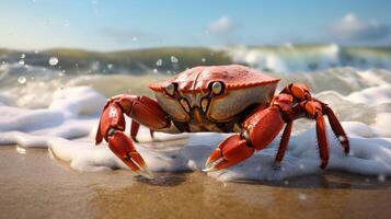 AI generated crab high quality image photo