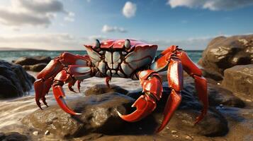 AI generated crab high quality image photo