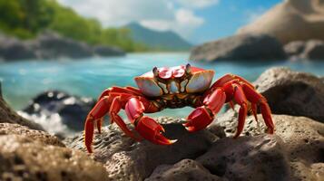 AI generated crab high quality image photo