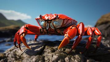 AI generated crab high quality image photo