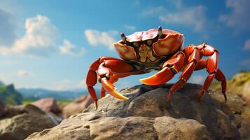 AI generated crab high quality image photo