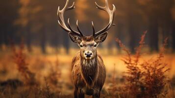 AI generated deer high quality image photo