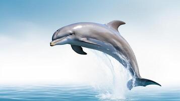 AI generated dolphine high quality image photo