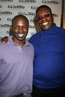 Sean Patrick Thomas  Ernie Hudson at the GBK Emmy Gifting Suites at the Mondrian Hotel  in West Los Angeles, CA on September 19, 2008 photo