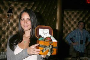 Olivia Munn GBK MTV Movie Awards Gifting Suites  Crimson  Opera Los Angeles,  CA May 30, 2008 photo