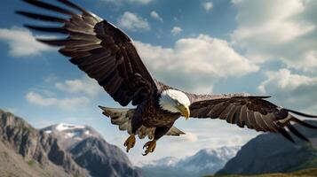 AI generated eagle high quality image photo