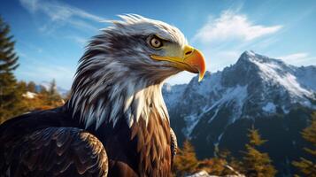 AI generated eagle high quality image photo