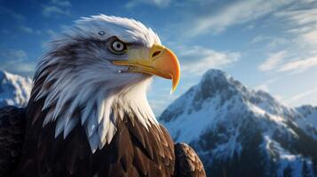 AI generated eagle high quality image photo