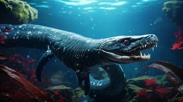 AI generated eel high quality image photo