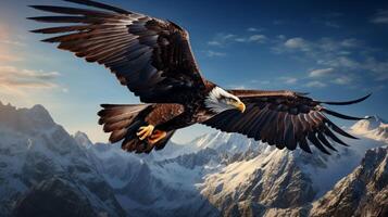 AI generated eagle high quality image photo