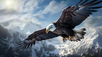 AI generated eagle high quality image photo