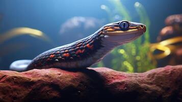 AI generated eel high quality image photo