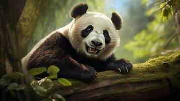 AI generated giant panda high quality image photo