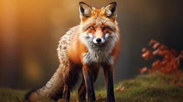 AI generated fox high quality image photo