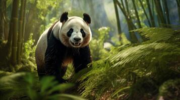 AI generated giant panda high quality image photo