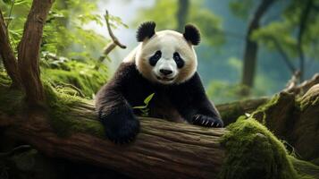 AI generated giant panda high quality image photo