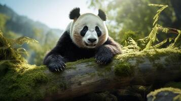 AI generated giant panda high quality image photo