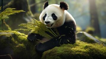 AI generated giant panda high quality image photo