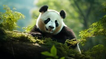 AI generated giant panda high quality image photo