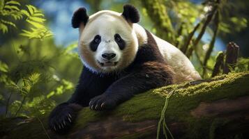 AI generated giant panda high quality image photo