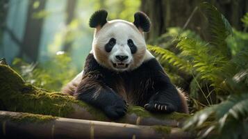 AI generated giant panda high quality image photo