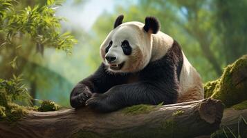 AI generated giant panda high quality image photo