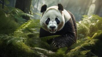 AI generated giant panda high quality image photo