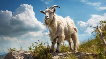 AI generated goat high quality image photo