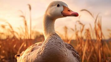 AI generated goose high quality image photo