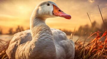 AI generated goose high quality image photo