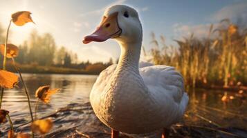 AI generated goose high quality image photo