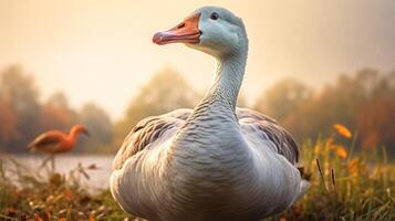 AI generated goose high quality image photo