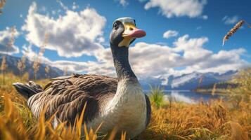 AI generated goose high quality image photo