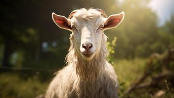 AI generated goat high quality image photo