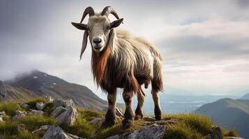 AI generated goat high quality image photo