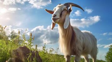 AI generated goat high quality image photo