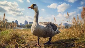 AI generated goose high quality image photo