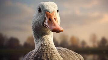 AI generated goose high quality image photo