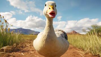 AI generated goose high quality image photo