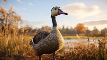 AI generated goose high quality image photo