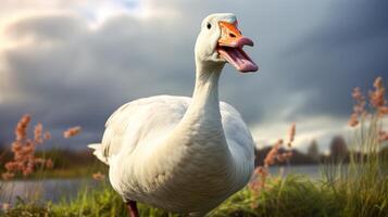 AI generated goose high quality image photo