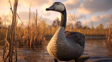 AI generated goose high quality image photo